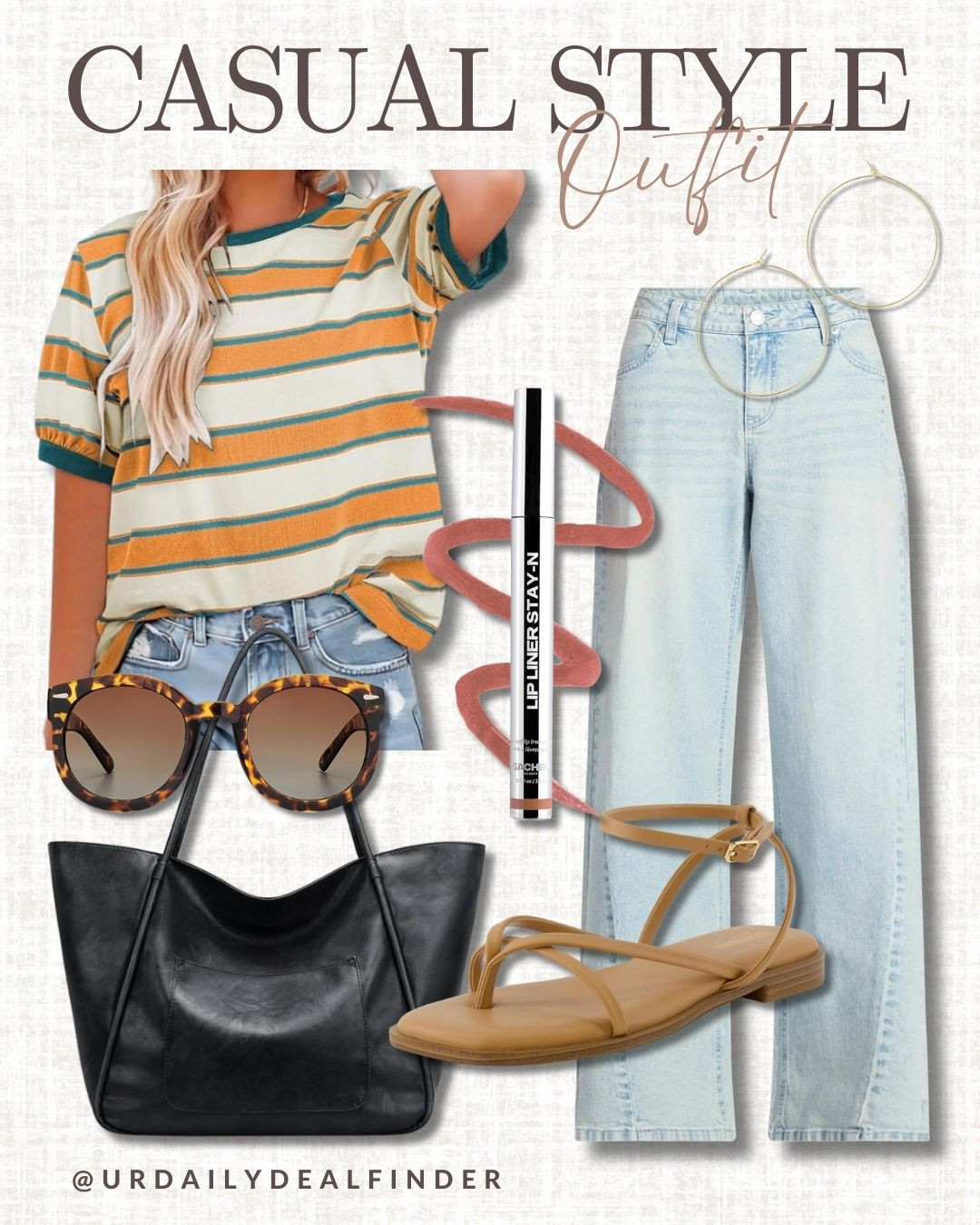 Super easy and great for busy days outfit!!
#trending outfit #Pinterest outfit inspo #Pinterest inspired #amazon jewelry #beachy jewelry #starfish necklace #pendant necklace #beaded necklace #cropped jeans #raw hem jeans #white jeans #mother jeans #straight leg jeans #cream jeans #beach bag #beach tote #straw handbag #straw purse #leather handles #straw tote #wide tote #green top #bow tie front blouse #spring top #sage green top #feminine blouse #leather sandals #flatbed sandals #jelly sandals #birkenstock dupe #project cloud sandals #steve madden sandals #wide leg jeans #mom jeans #jeans styled #abercrombie jeans #designer jeans #revolve jeans #the look for less #revolve fashion finds #nordstrom finds #gap fashion finds #anthropologie finds #Amazon fashion #spring fashion #spring transition outfit #spring style Inspo #style inspo #fashion inspo #outfit inspo #casual style #elevated casual #casual outfit #classic style #casual chic #work fashion #work outfit #work appropriate #office outfit #polished look #weekend style #easy weekend outfitt #day date outfit #wine tasting outfit #mom style #mom outfit #errands outfit #airport outfit #travel outfit #travel style #beach day outfit #beach dinner outfit #site seeing outfit #European vacation #street style #new York style #city outfit #date night outfit #pinterest inspired #photo credit to Pinterest #ootd 

 #LTKootd #LTKmomlife #LTKOver40