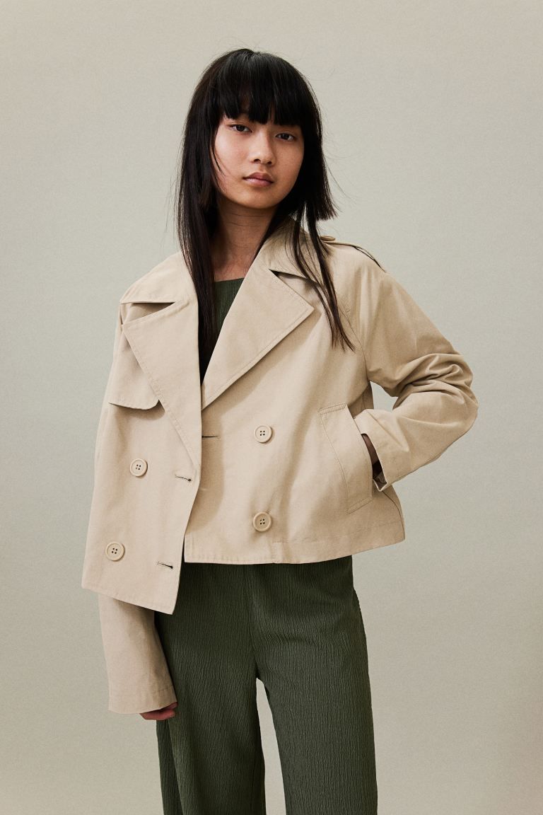 Short trench coat | H&M (UK, MY, IN, SG, PH, TW, HK)