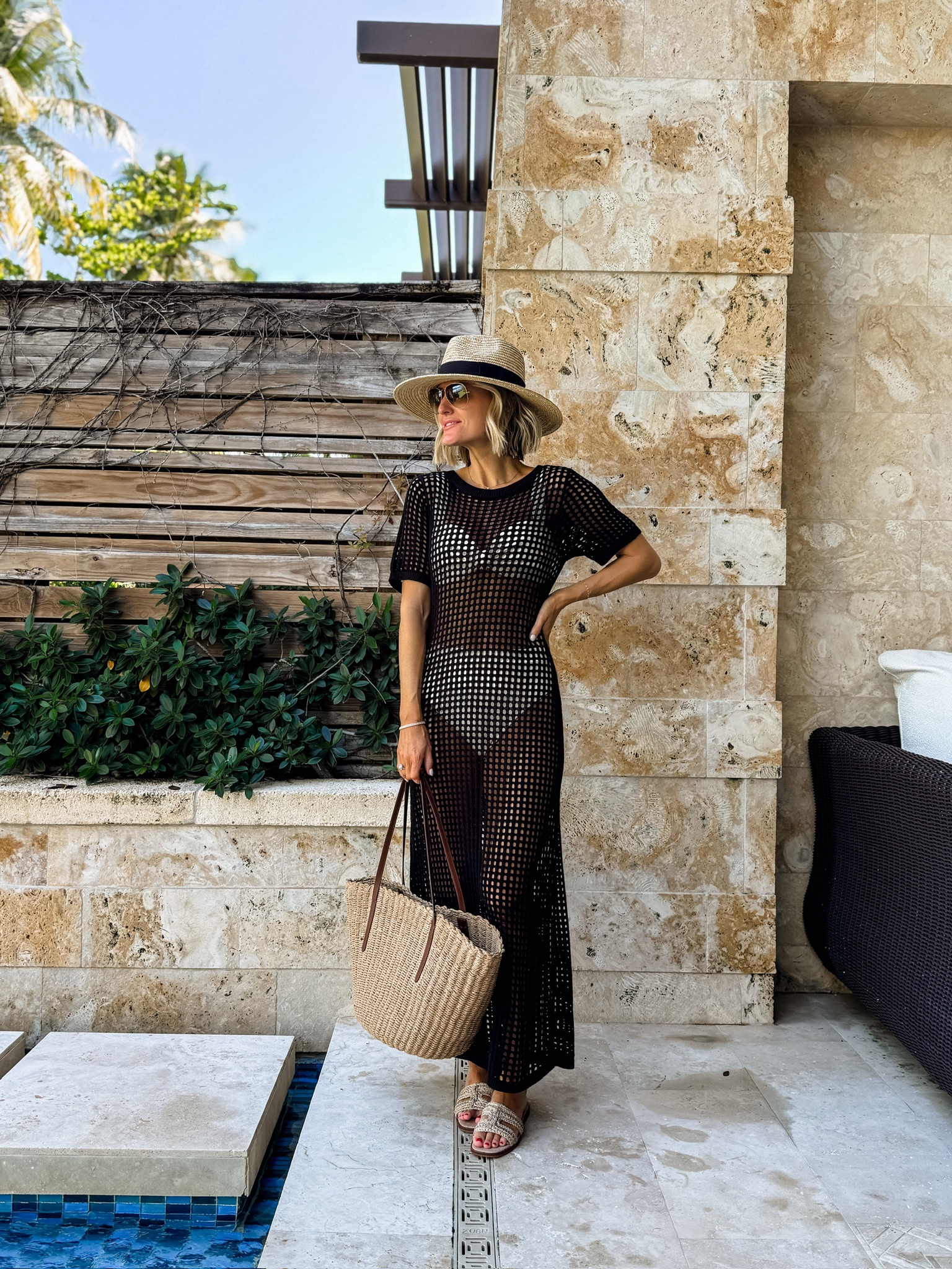 This actually comes with a liner to wear as a regular dress, but I made it a cover up! Wearing size small!

Loverly Grey, Amazon, resort wear, vacation outfit, beach outfit, cover up, swimsuit 

#LTKSwim #LTKSeasonal