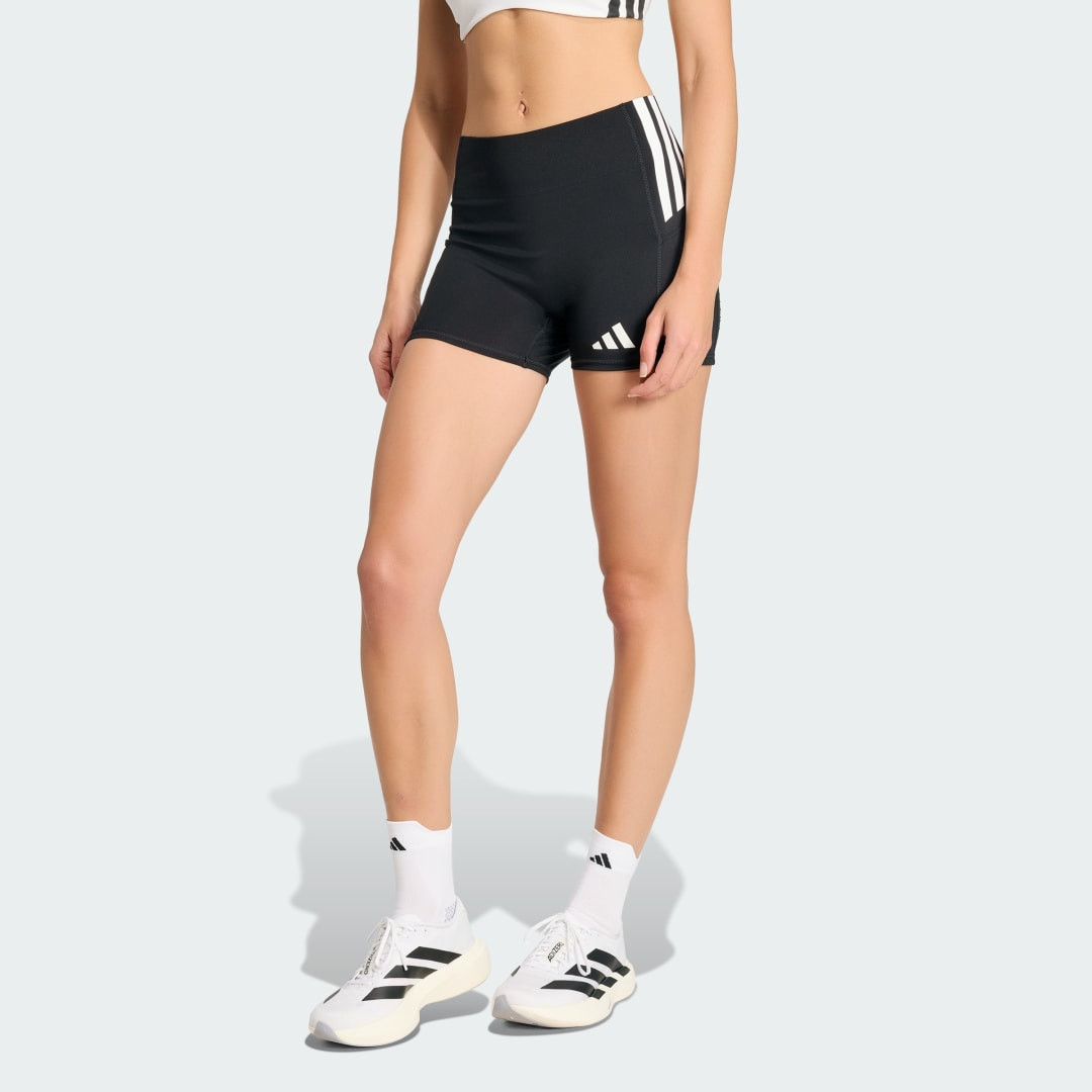 Adizero Short Leggings Black L 5"" - Womens Running Tights & Leggings | adidas (US)