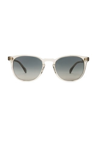 Oliver Peoples Finley Esq. Sun Sunglasses in Black Diamond - Grey. Size all. | FWRD 