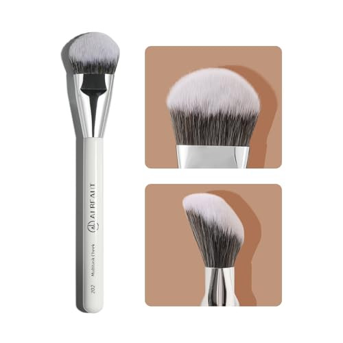 Blush Brush, Angled Contoured for Flawless Face Foundation Liquid Cream Cheek Makeup Multitask 20... | Amazon (US)