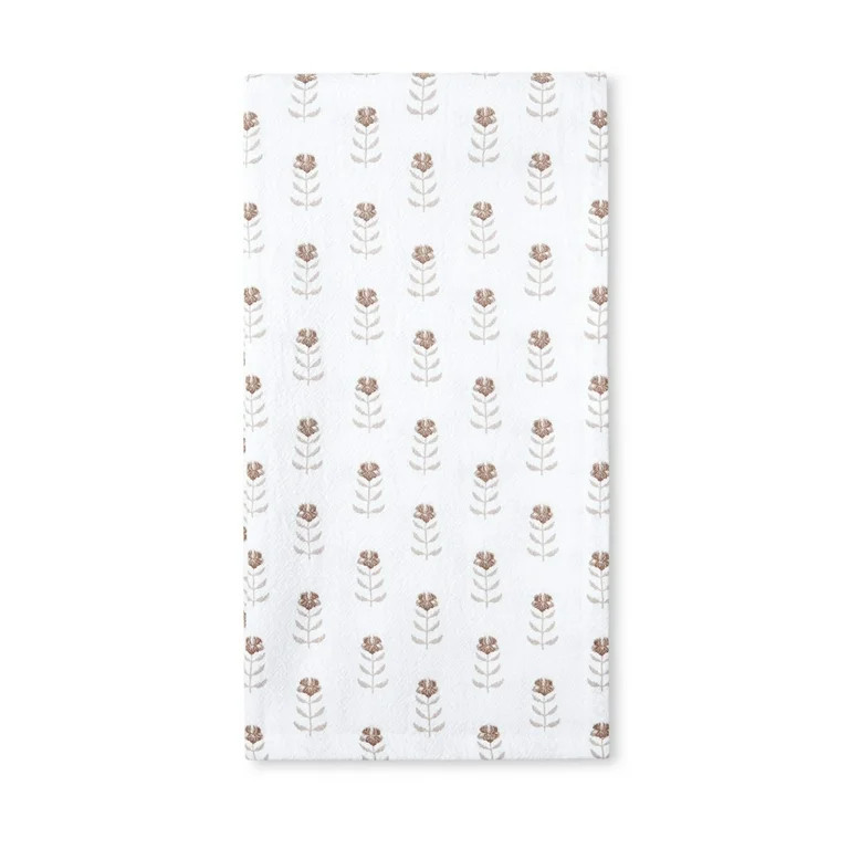 Beautiful 1-Piece Printed Floursac Cloth, Brown, 30"W x 30"L | Walmart (US)