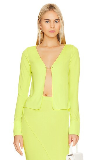 Kellan Top in Sour Green | Revolve Clothing (Global)