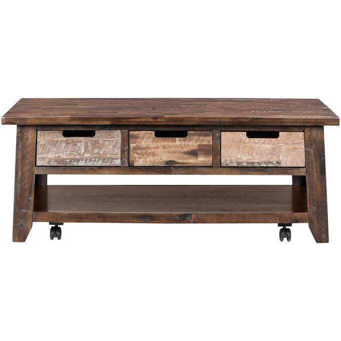 Painted Canyon Chestnut Coffee Table | Slumberland Furniture