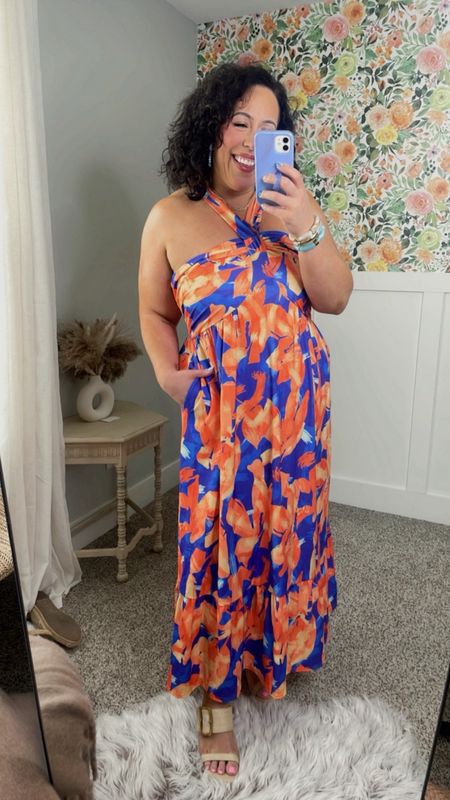 Midsize resort wear from Amazon! I loveee this fun patterned, bold dress from Amazon for a beach trip or just a fun summer dress!! 

#LTKmidsize #LTKtravel #LTKstyletip