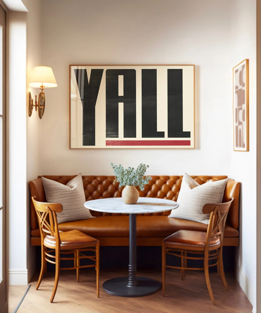 Y'all Means All Typography Poster, Western Wall Art, Southwestern Decor, Bold Type Print, Minimal... | Etsy (US)
