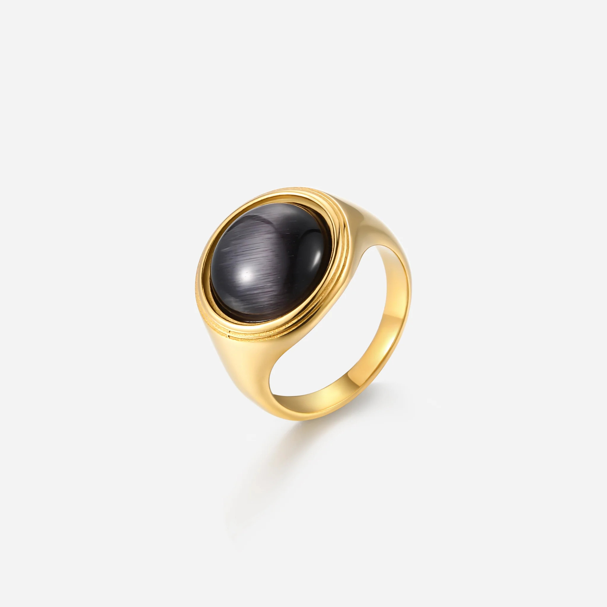 Grande Ring - Black | Victoria Emerson