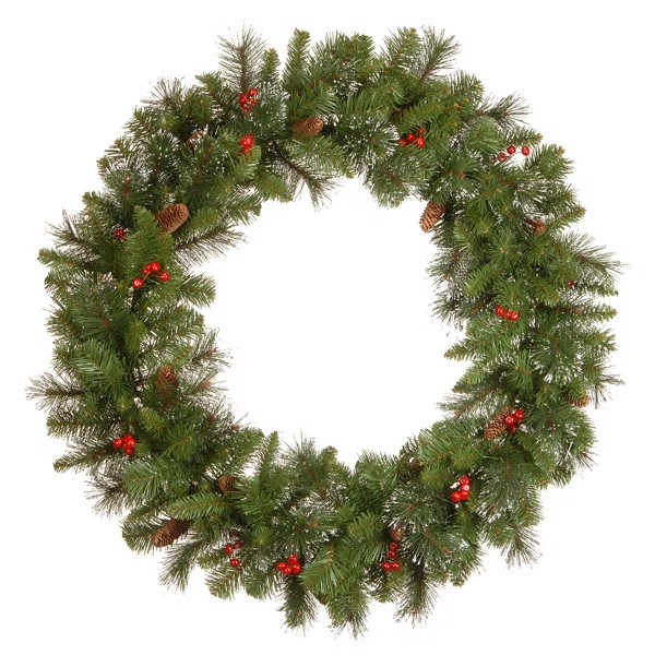 Losoya Faux Spruce 36'' Wreath | Wayfair North America