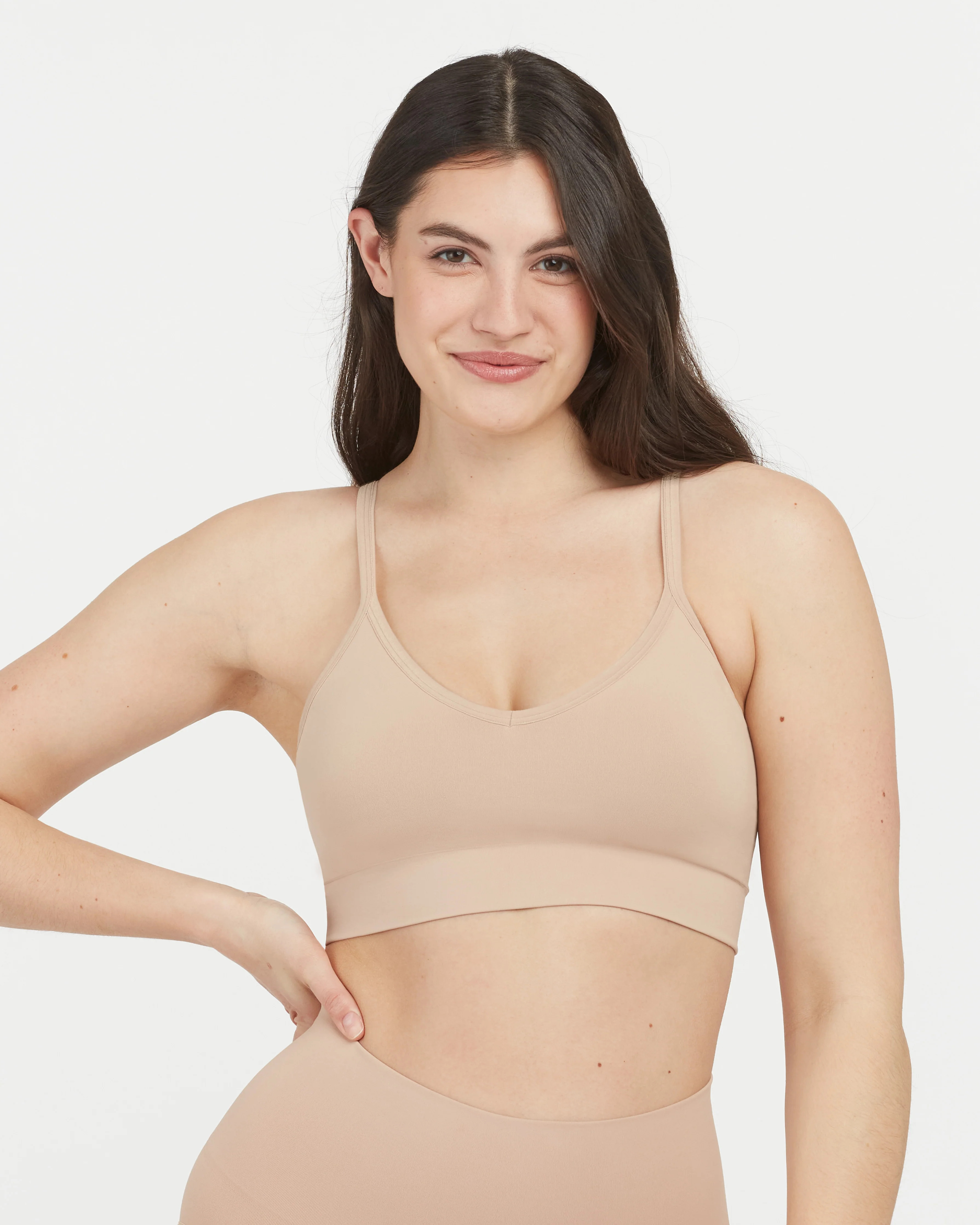 EcoCare Seamless Shaping Longline Bralette | Spanx