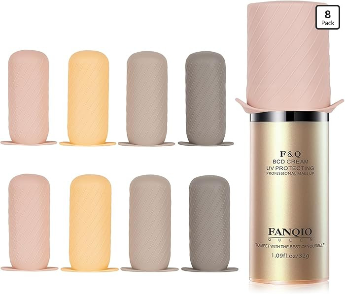 Bottle Covers for Travel, Leak Proofing, Travel Size Container Silicone toiletry sleeves, Leak Lo... | Amazon (US)