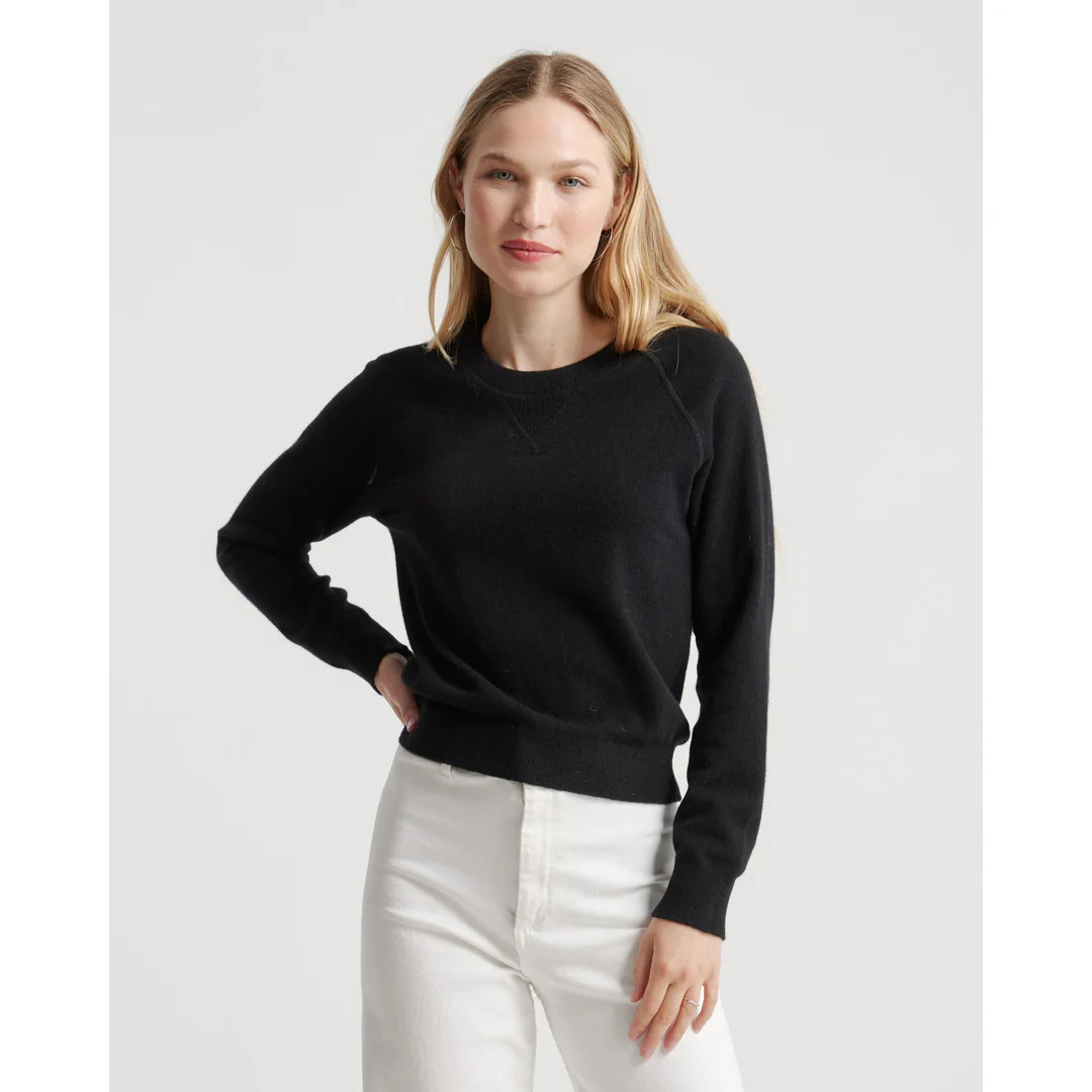 Mongolian Shrunken Cashmere Sweatshirt | Quince