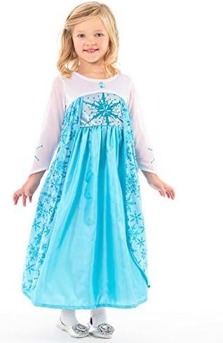 Little Adventures Ice Princess Dress up Costume - Machine Washable Girls Child Pretend Play and P... | Amazon (US)