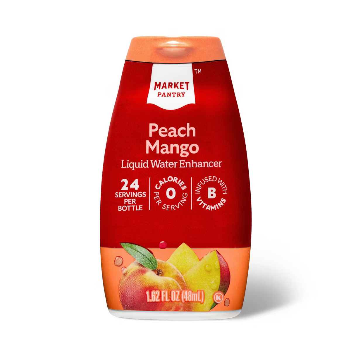 Peach Mango Liquid Water Enhancer Drops - 1.62 fl oz - Market Pantry™ | Target