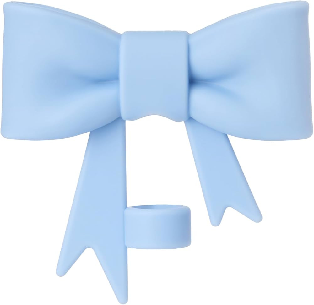 10mm Bow Shape Straw Topper for Stanley Cup (Blue) | Amazon (US)