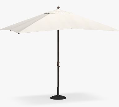 10' Rectangular Outdoor Umbrella – FSC® Eucalyptus Frame​ | Pottery Barn (US)