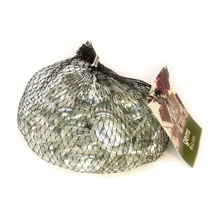 Akasha Crescent Shape Glass Gems, Sparkling Clear, 12 Oz. Bag | Walmart (US)