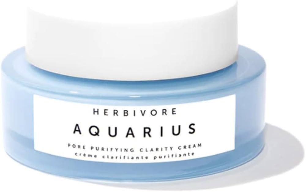 HERBIVORE Aquarius Pore Purifying Clarity Cream – Daily Moisturizer with BHA to Clean Pores & B... | Amazon (US)