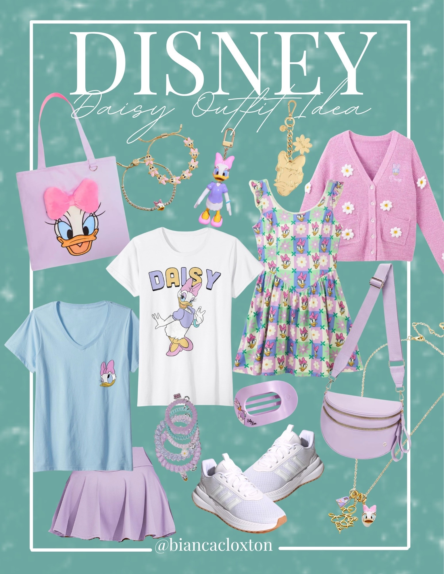 Daisy Duck Days 🌸

Outfit inspo for Daisy Duck at Disney vacation!

Disney World, Disneyland, outfit Idea, pastel, bum bag, tote, skirt, top, tee, dress, bauble bar

#LTKootd #LTKmomlife #LTKTravel
