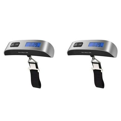 Link Digital Luggage Scale Must HaveTravel Accessory Upto 110LBS - 2 Pack | Target