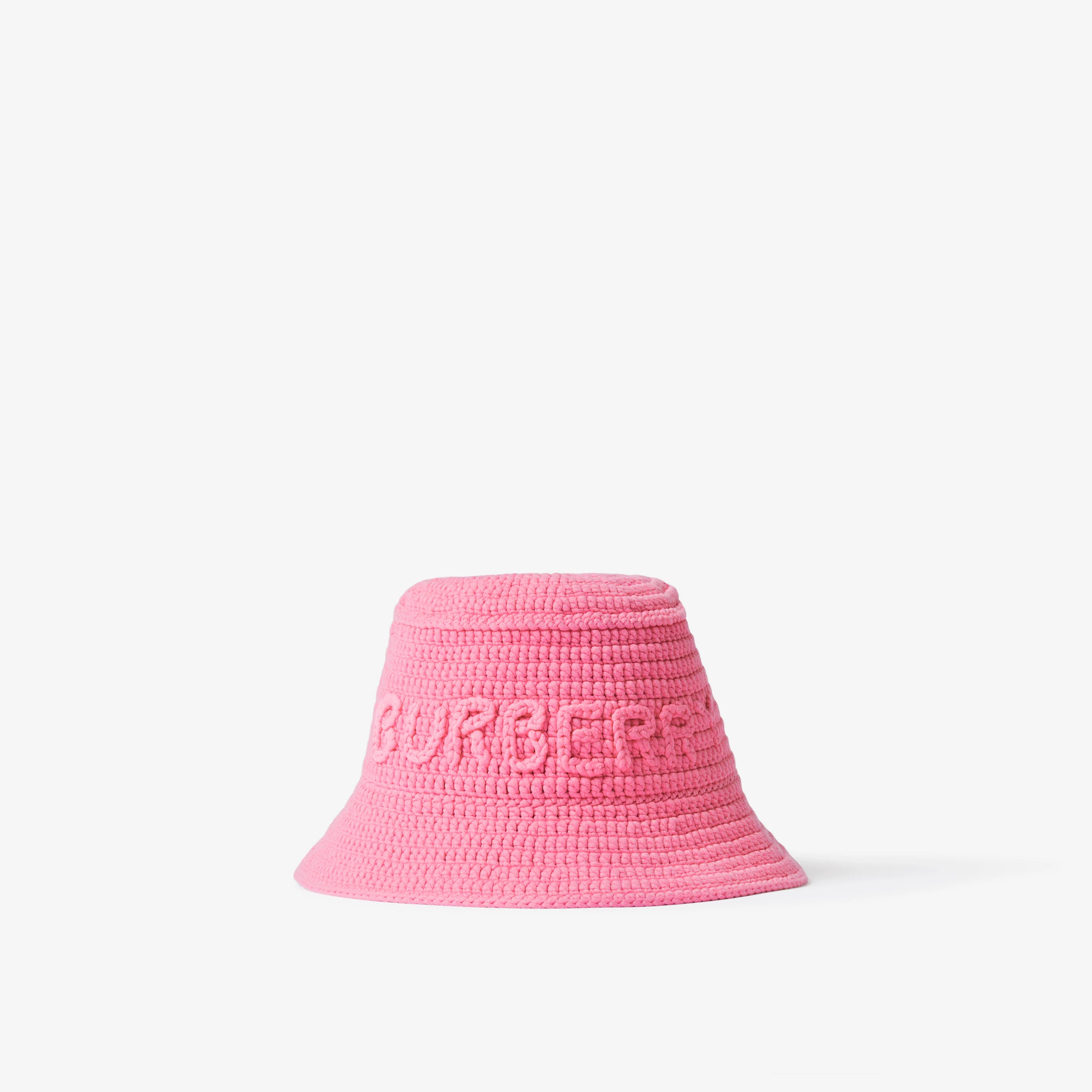 Crochet Technical Cotton Bucket Hat | Burberry (US)