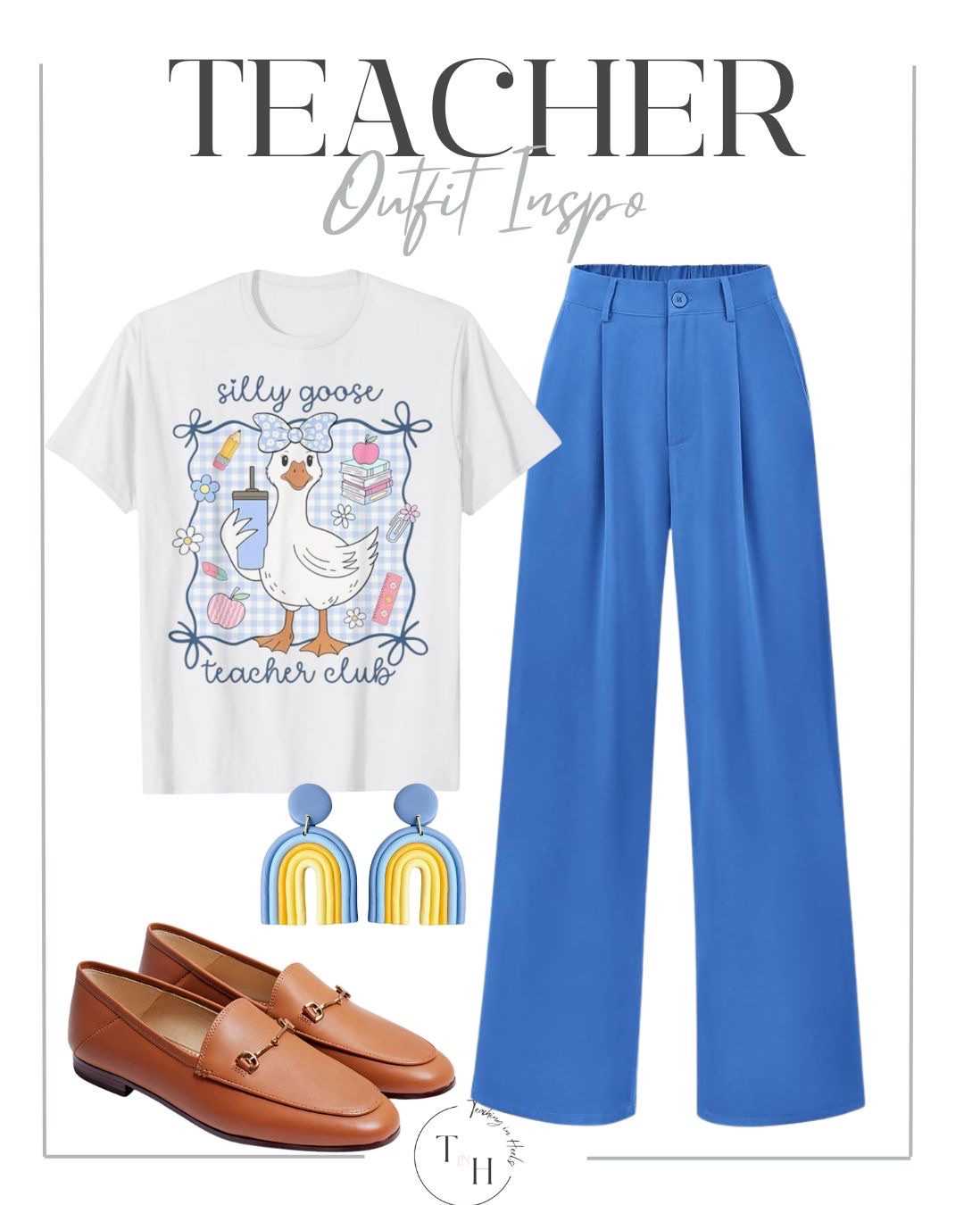 Teacher outfit  teacher tee  teacher tshirt  blue dress pants  causal ootd  business casual  fun teacher outfit 

#LTKStyleTip #LTKFindsUnder50 #LTKSeasonal