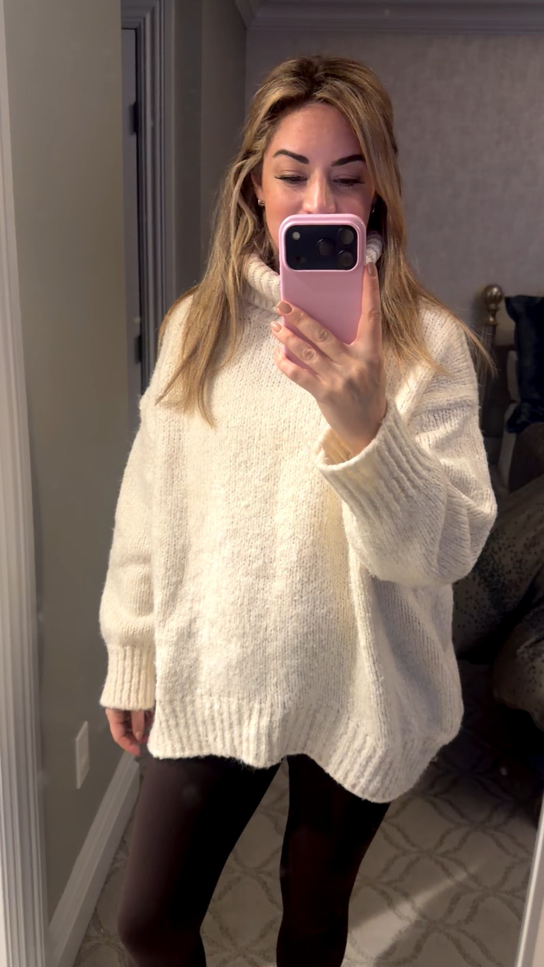 My top picks for this super warm sweater!!! Zara is not selling it anymore but there are options out there that are just as good!