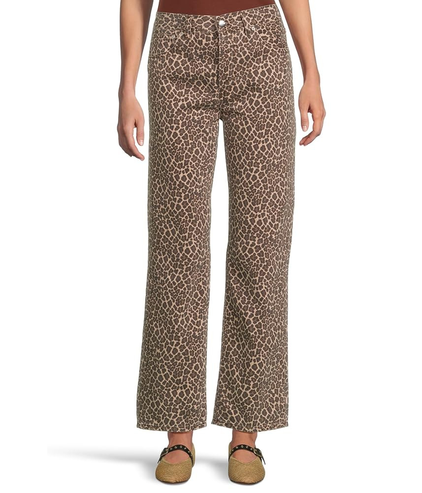 Madewell Womens Longline Straight Jean in Dark Mocha | Amazon (US)