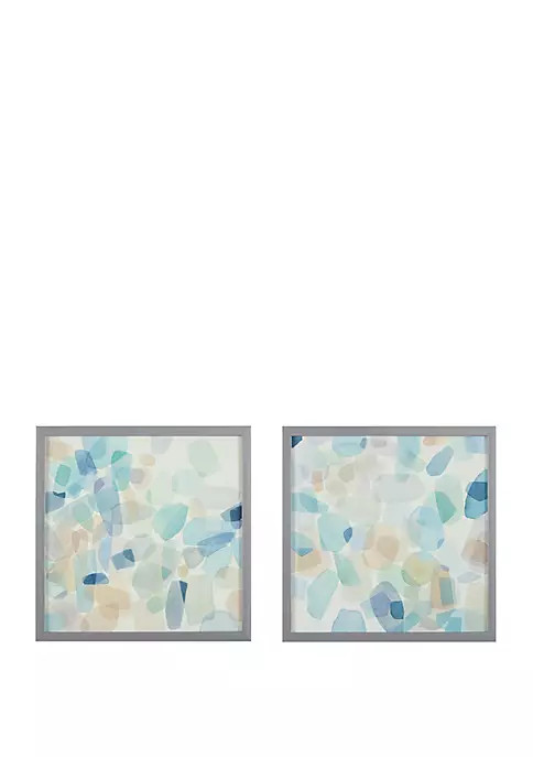 Gemstone Tiles Wall Art Set | Belk