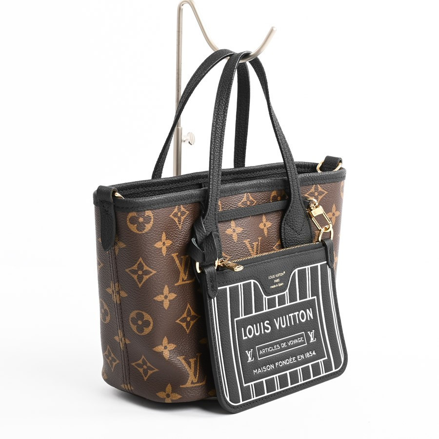 LOUIS VUITTON Neverfull Inside Out BB M12099 HANDBAG  black Women | eBay | eBay US