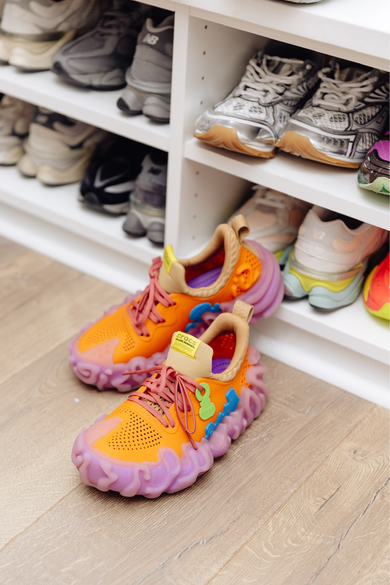 A new addition to my sneaker collection! So comfy and cute! Croc x Salehe Bembury

#LTKootd