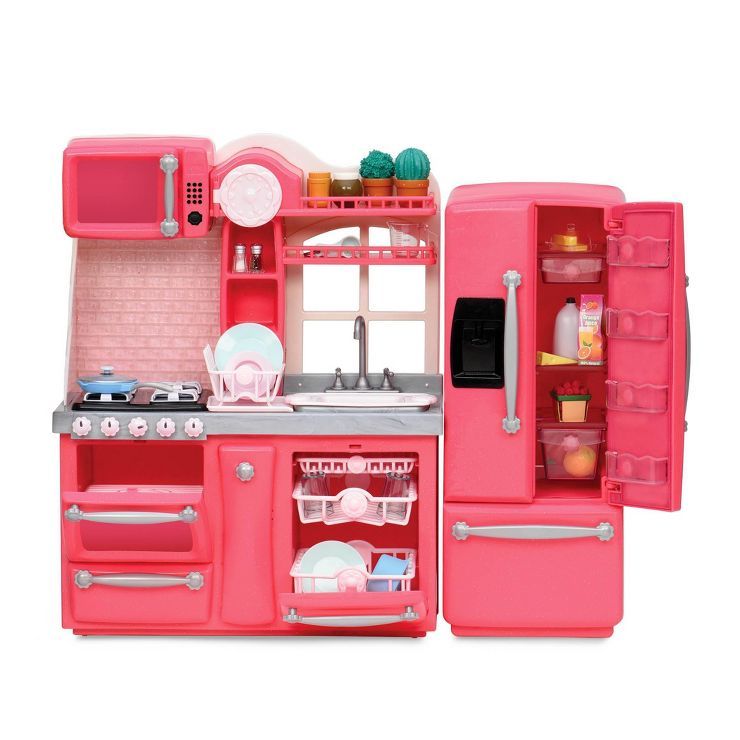 Our Generation Gourmet Kitchen Accessory Set - Pink | Target