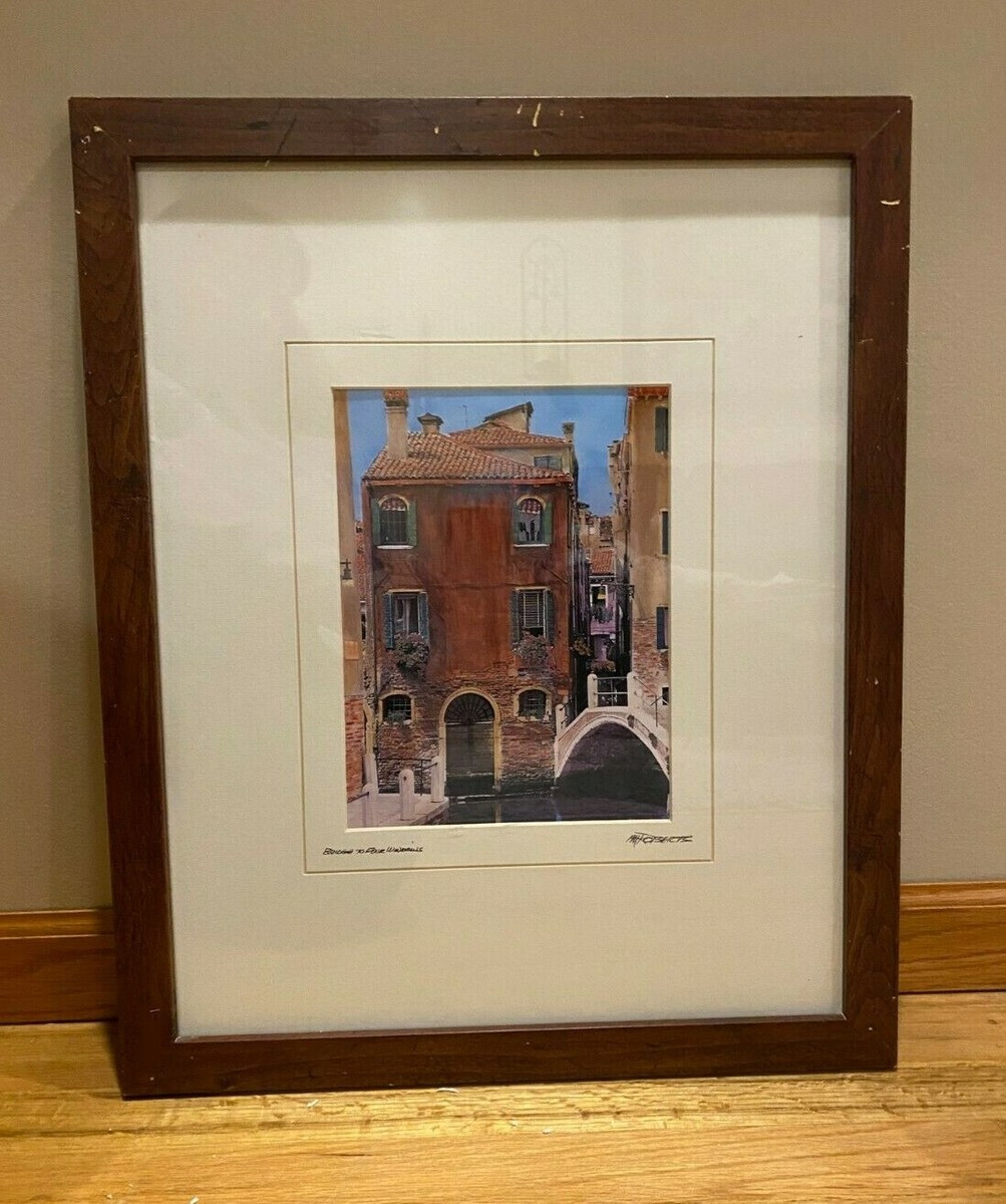 Martin Roberts Signed Print Bridge To Four Windows Venice Canals   | eBay | eBay US