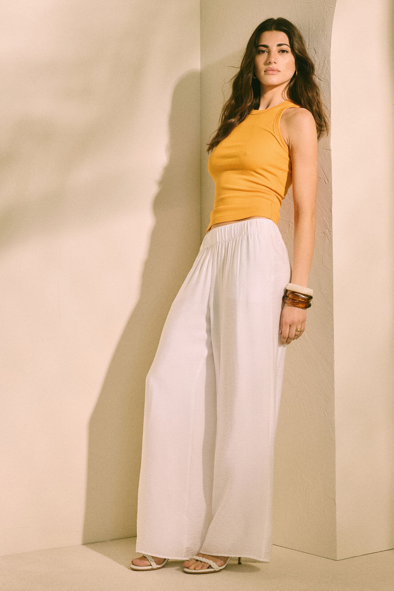 Airflow Wide Leg Pull On Pants | Dynamite Clothing