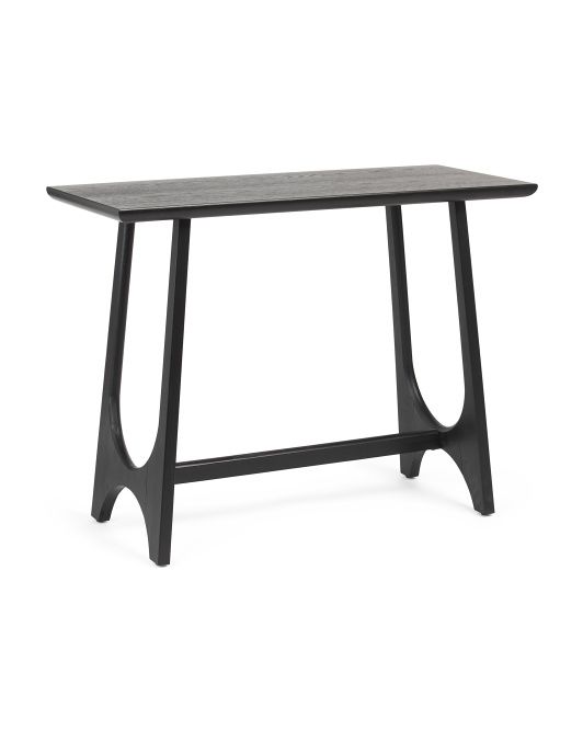 Dunnigan Wood Mid Century Console Table | TJ Maxx