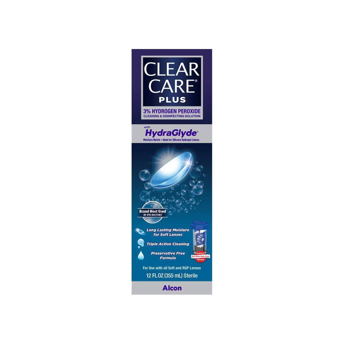Clear Care Plus with Hydraglyde  For Soft Lenses - 12 fl oz | Target