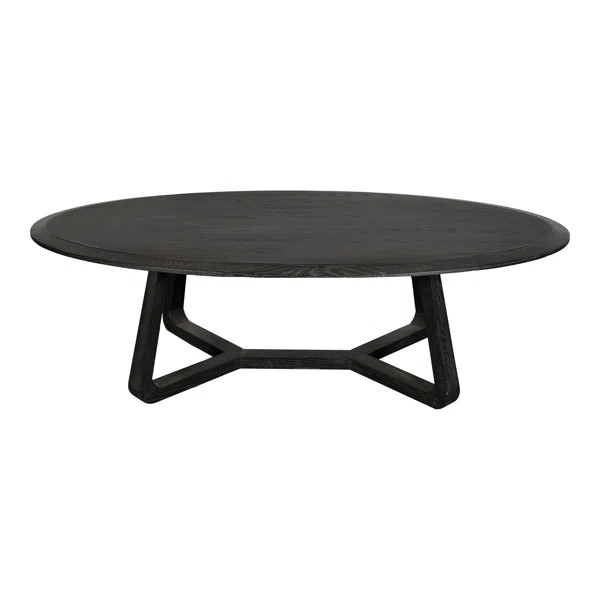 Serefina Solid Wood Cross Legs Coffee Table | Wayfair Professional