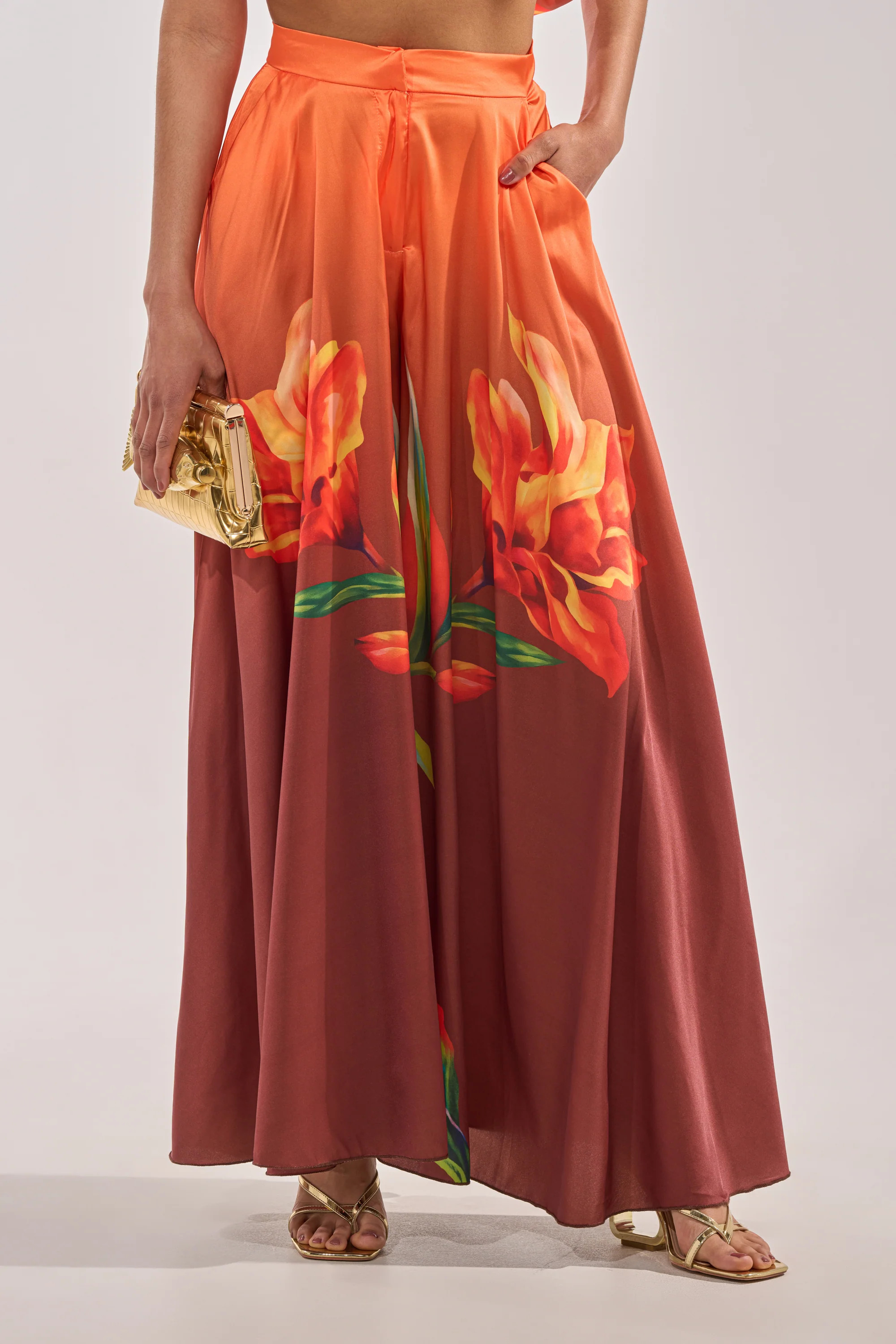 SUNSET LOVER PALAZZO PANT | AKIRA