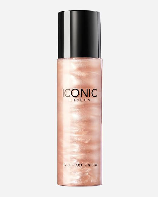 ICONIC LONDON Prep-Set-Glow Makeup Setting Spray | Glowy Finish, 4.22 Fl Oz | Amazon (US)