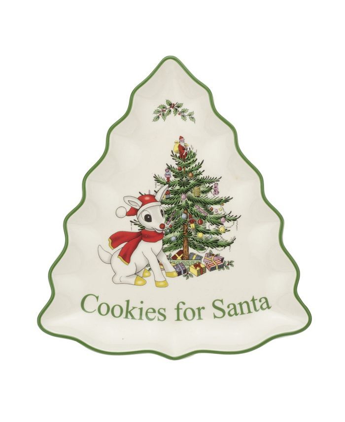 Spode Christmas Tree Rudolph Tree Dish & Reviews - Dinnerware - Dining - Macy's | Macys (US)