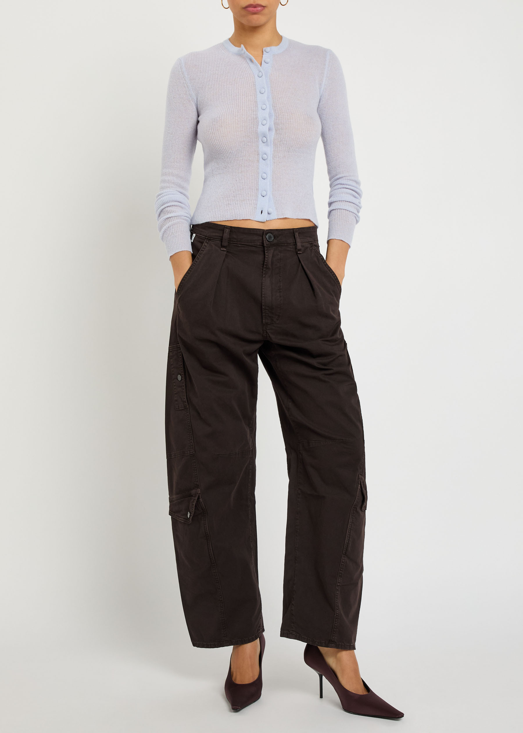 Flight barrel-leg twill cargo trousers | Harvey Nichols