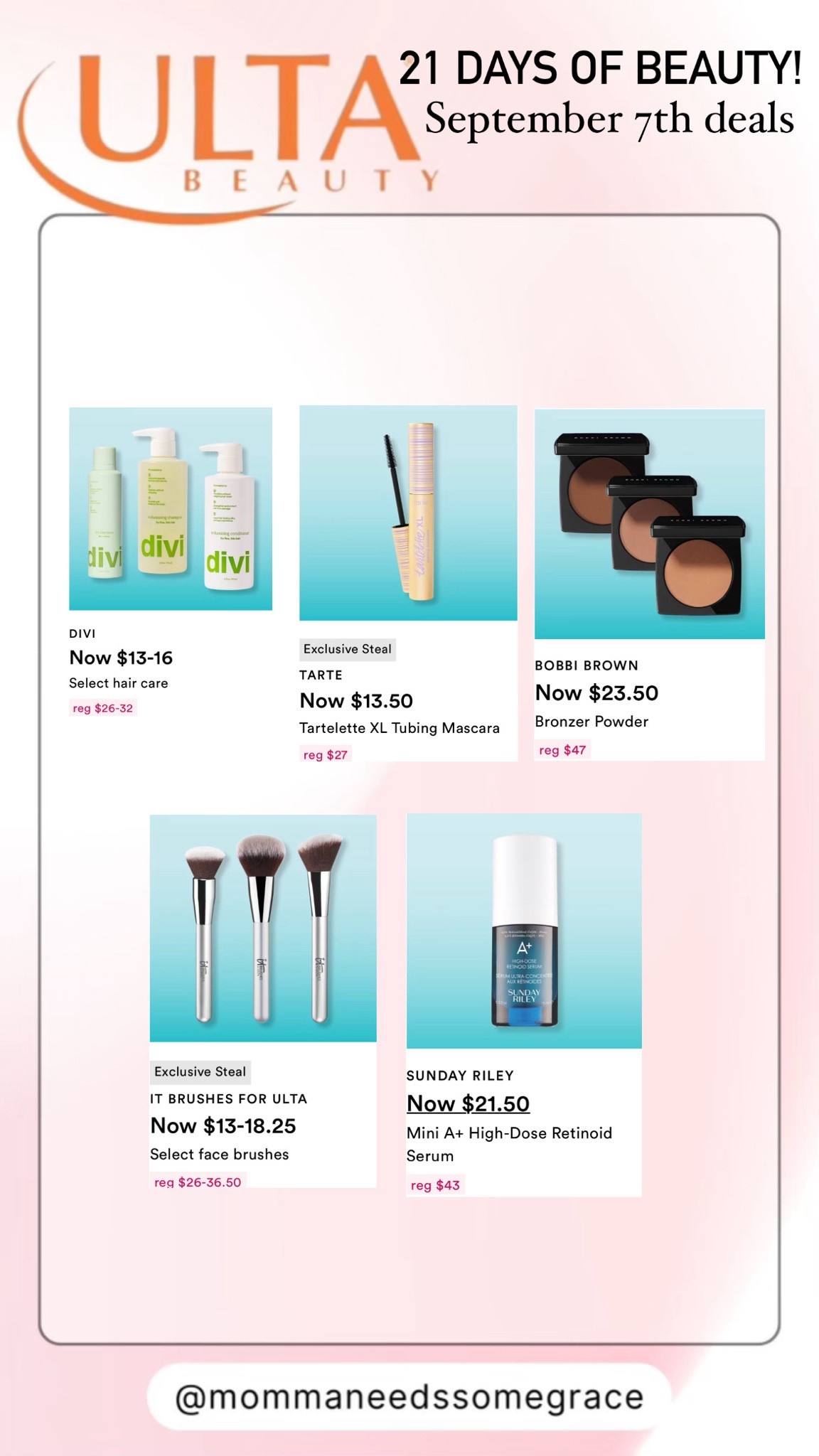 Ulta 21 days of beauty! September 7th deals part 2!

#LTKFallSale #LTKSaleAlert #LTKBeauty