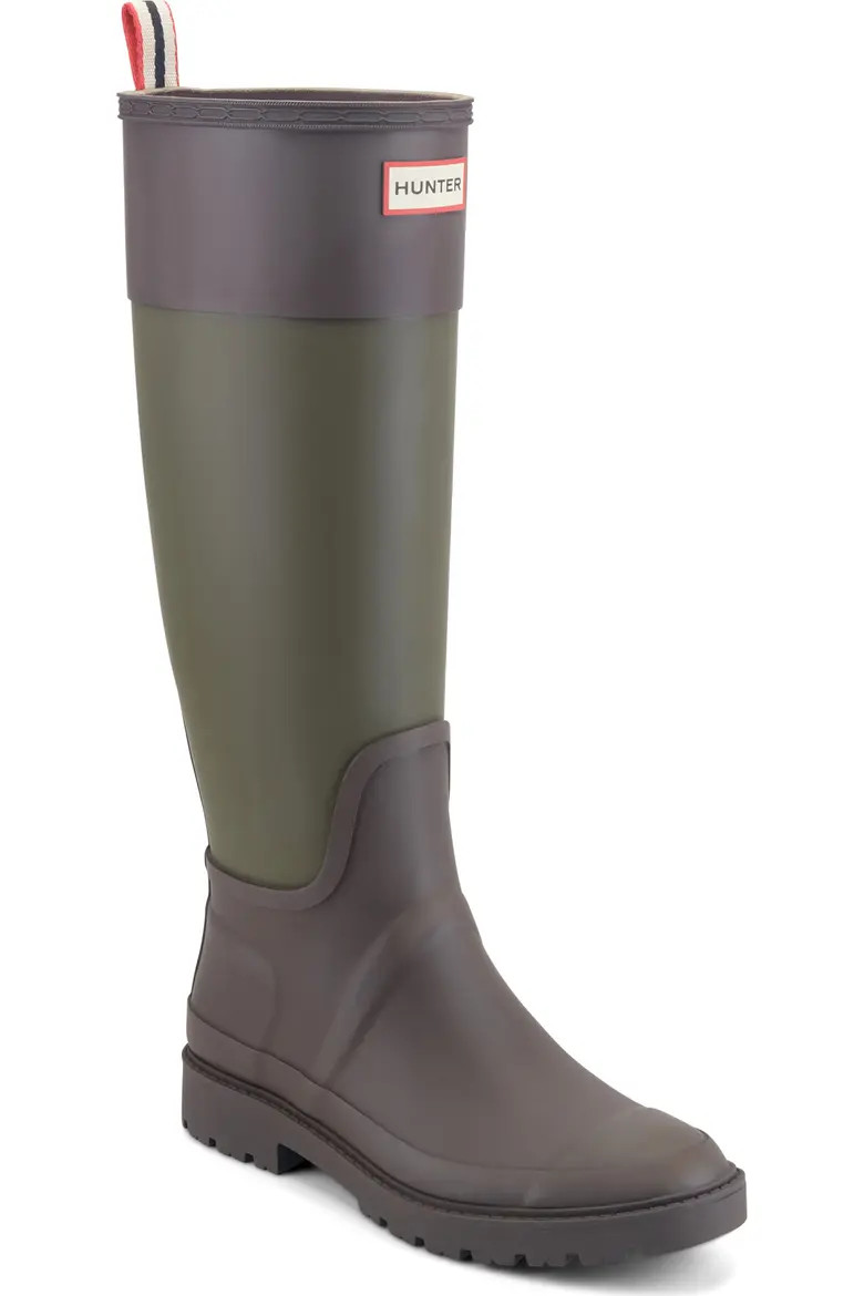 Hunter Tall Rain Boot in Green at Nordstrom, Size 9 | Nordstrom