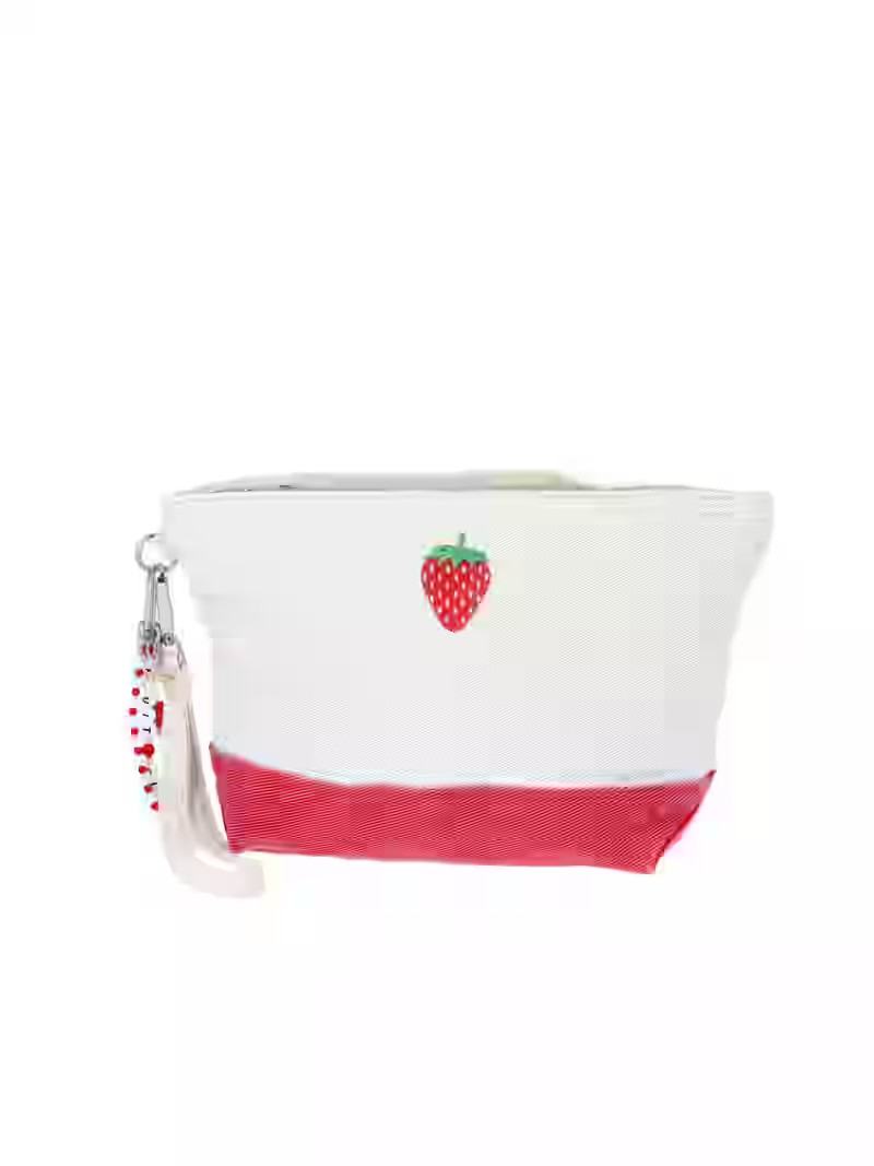No Boundaries Casual Pouch with Keychain, Women's, Natural | Walmart (US)