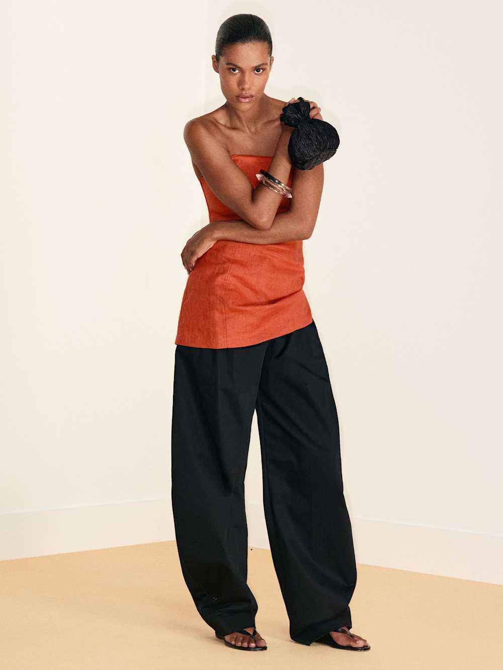 Aurina Linen Top | Reformation (Global)