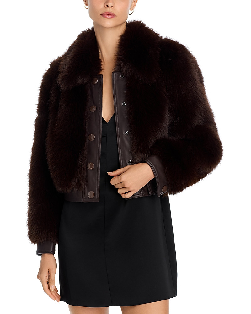 L'Agence Claira Faux Fur Jacket | Bloomingdale's (US)