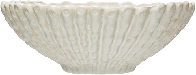 Creative Co-Op Stoneware, White Bowl | Amazon (US)
