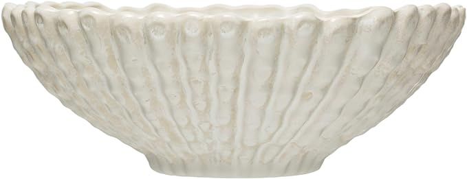 Creative Co-Op Stoneware, White Bowl | Amazon (US)