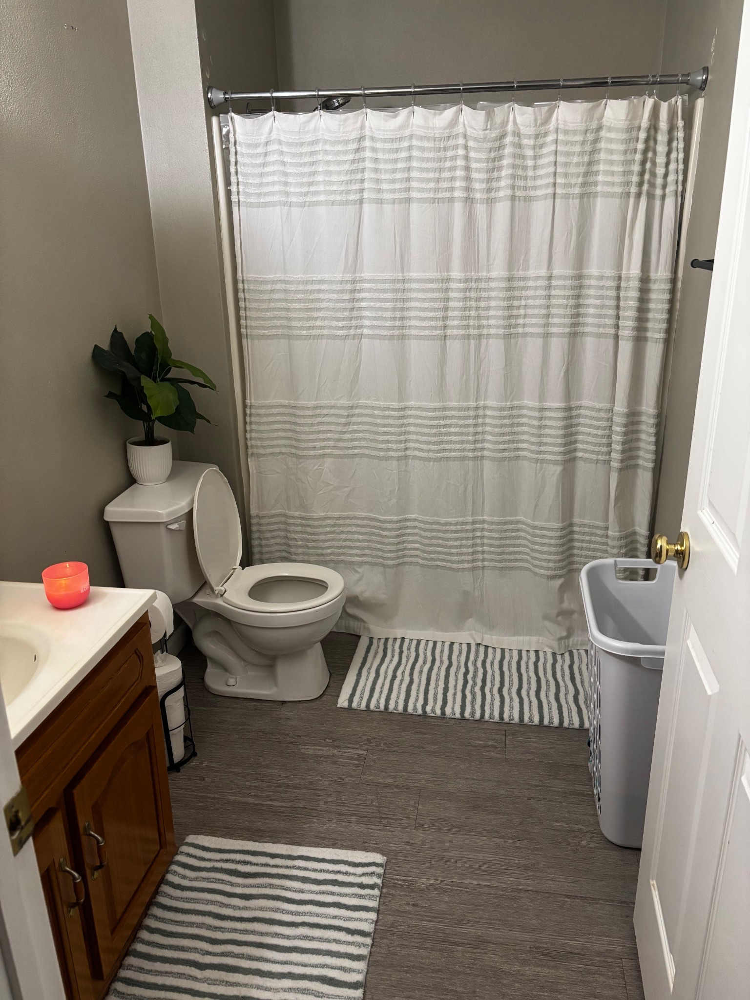 Thanks to @Walmart  + @betterhomesandgarden our son & his girlfriend’s bathroom is super cute in their very first home of their own! ♥️ 

#LTKmomlife #LTKHome #LTKSaleAlert