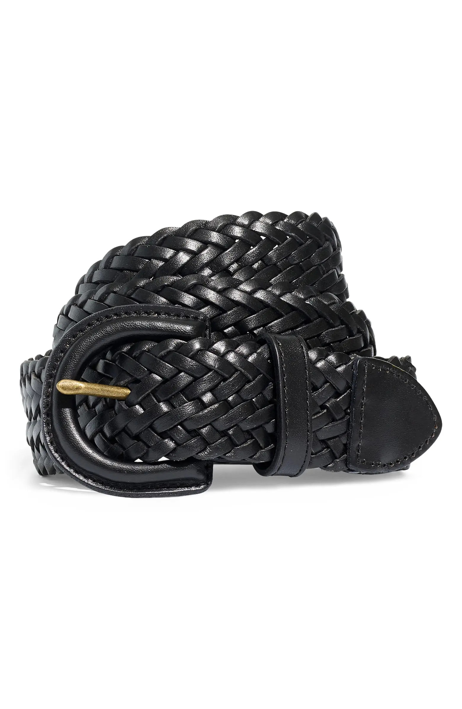 Woven Leather Belt | Nordstrom